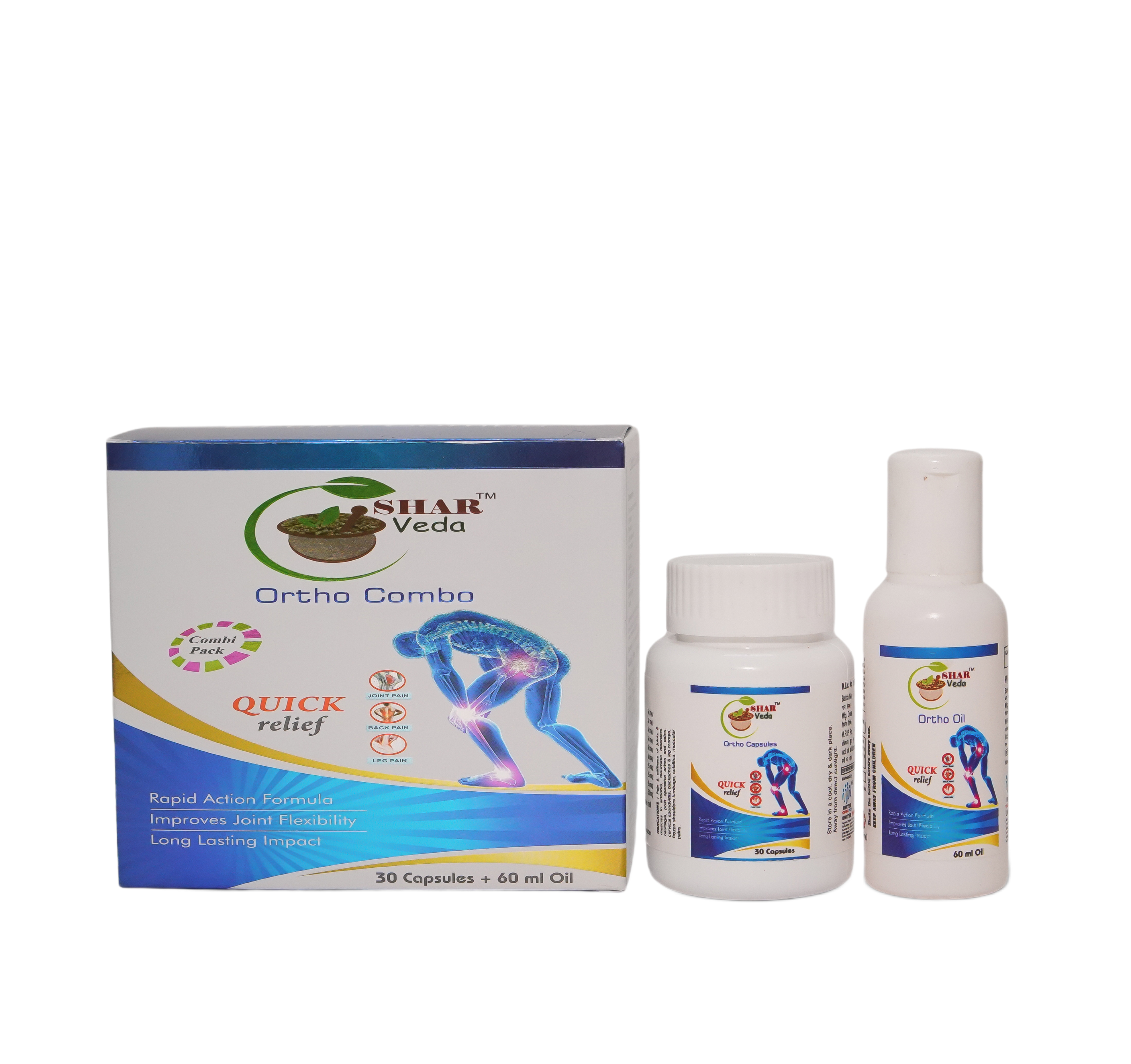 Shar Vdea Ortho Combo Capsules And Oil
